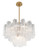 Addis Nine Light Chandelier (ADD-308-AG-CL)