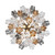 Addis Nine Light Chandelier (ADD-308-CH-AU)