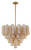Crystorama - ADD-312-AG-AM - 12 Light Chandelier - Addis - Aged Brass