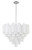 Crystorama - ADD-312-CH-WH - 12 Light Chandelier - Addis - Polished Chrome