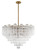 Crystorama - ADD-316-AG-CL - 16 Light Chandelier - Addis - Aged Brass