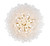 Addis 16 Light Chandelier (ADD-316-AG-WH)