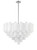 Crystorama - ADD-316-CH-WH - 16 Light Chandelier - Addis - Polished Chrome