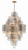 Crystorama - ADD-319-AG-AU - 20 Light Chandelier - Addis - Aged Brass