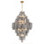 Crystorama - ADD-319-AG-SM - 20 Light Chandelier - Addis - Aged Brass