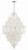 Crystorama - ADD-319-CH-WH - 20 Light Chandelier - Addis - Polished Chrome