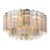 Crystorama - ADD-321-CH-AU - Seven Light Flush Mount - Addis - Polished Chrome