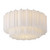 Crystorama - ADD-321-CH-WH - Seven Light Flush Mount - Addis - Polished Chrome