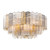 Crystorama - ADD-331-CH-AU - 16 Light Flush Mount - Addis - Polished Chrome