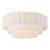 Crystorama - ADD-331-CH-WH - 16 Light Flush Mount - Addis - Polished Chrome