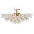 Adley Four Light Semi Flush Mount (ADL-500-AG-CL)