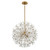 Adley Six Light Chandelier (ADL-506-AG-CL)
