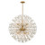 Adley 12 Light Chandelier (ADL-512-AG-CL)