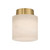 Crystorama - AME-400-AG - One Light Semi Flush Mount - Acme - Aged Brass
