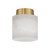 Acme One Light Semi Flush Mount (AME-400-AG)