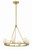 Crystorama - ARA-10264-SB-ST - LED Chandelier - Aragon - Soft Brass