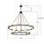 Aragon LED Chandelier (ARA-10268-MK-ST)