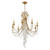 Arcadia Eight Light Chandelier (ARC-1908-GA-CL-MWP)