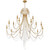 Crystorama - ARC-1919-GA-CL-MWP - 15 Light Chandelier - Arcadia - Antique Gold