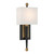 Crystorama - ARD-832-MK-VG - One Light Wall Sconce - Ardson - Matte Black + Vibrant Gold