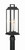 Crystorama - ASP-8919-MK - Four Light Outdoor Post Mount - Aspen - Matte Black