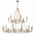 Crystorama - BAI-A2109-AG - 18 Light Chandelier - Bailey - Aged Brass