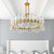 Bolton Eight Light Chandelier (BOL-8888-AG)