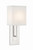 Crystorama - BRE-A3631-PN - One Light Wall Sconce - Brent - Polished Nickel
