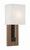 Crystorama - BRE-A3633-MK-VG - One Light Wall Sconce - Brent - Matte Black + Vibrant Gold