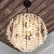 Brielle Four Light Chandelier (BRI-3008-DB)