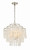 Crystorama - BRI-3008-SA - Four Light Chandelier - Brielle - Antique Silver