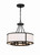 Crystorama - BRY-8004-BF - Four Light Chandelier - Bryant - Black Forged