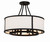 Crystorama - BRY-8004-BF_CEILING - Four Light Semi Flush Mount - Bryant - Black Forged