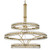 Crystorama - CLO-8000-AG - 24 Light Chandelier - Clover - Aged Brass