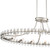 Clover 12 Light Chandelier (CLO-8897-BN)