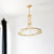 Clover Eight Light Chandelier (CLO-8898-AG)