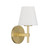Colton One Light Wall Sconce (COL-201-VG)