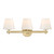Crystorama - COL-203-VG - Three Light Bath - Colton - Vibrant Gold