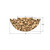 Cora Three Light Flush Mount (COR-7100-SG)