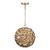 Cora One Light Chandelier (COR-7105-SG)