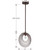 Doral One Light Pendant (DOR-B7700-FB)