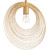 Doral One Light Pendant (DOR-B7701-RG)