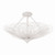 Crystorama - DOR-B7706-MT_CEILING - Six Light Semi Flush Mount - Doral - Matte White