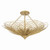 Crystorama - DOR-B7706-RG_CEILING - Six Light Semi Flush Mount - Doral - Renaissance Gold