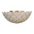 Darby Three Light Semi Flush Mount (DRB-7000-SG)