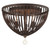Crystorama - DUV-620-FB - Three Light Flush Mount - Duval - Forged Bronze