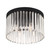 Emory Four Light Flush Mount (EMO-5400-BF)