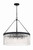 Crystorama - EMO-5406-BF - Eight Light Chandelier - Emory - Black Forged
