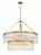 Crystorama - EMO-5408-MG - Nine Light Chandelier - Emory - Modern Gold