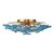 Esme Six Light Semi Flush Mount (ESM-4000-AG-BL)